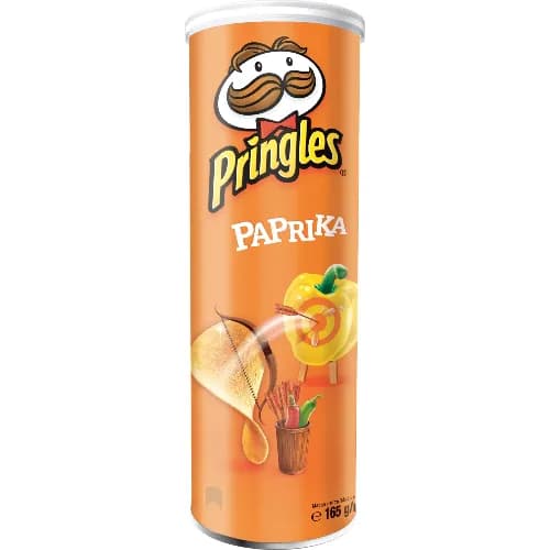 Pringles Paprika Potato Chips 165 gr