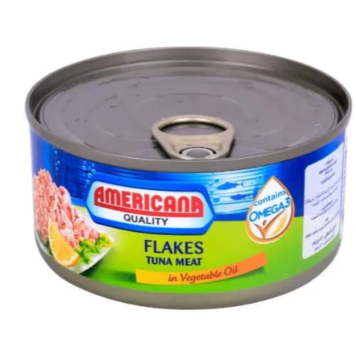 Americana Quality Flakes Tuna In Vegetable Oil