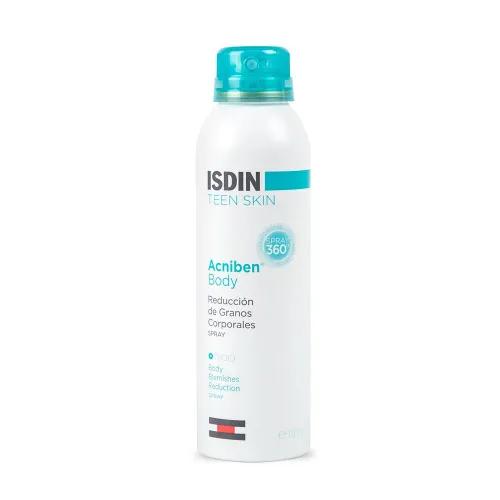 ISDIN Teen Skin Acniben Body Spray Back & Chest Acne 150ml D2