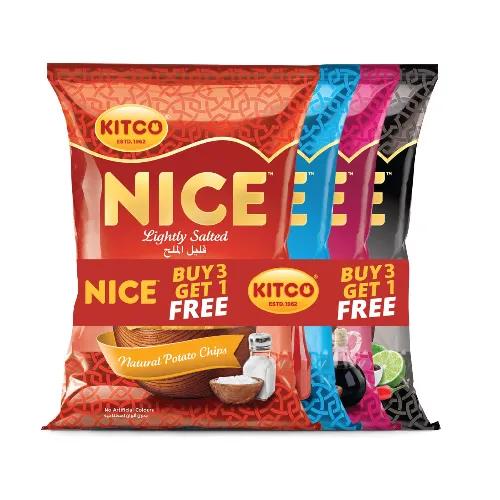 Kitco Nice Chips Astd 80Gx3+80G Free