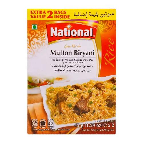 National Mutton Biriyani Masala 2 X 45g