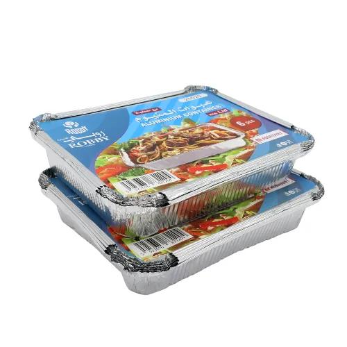 Aluminum Container 2X6Pcs 20020