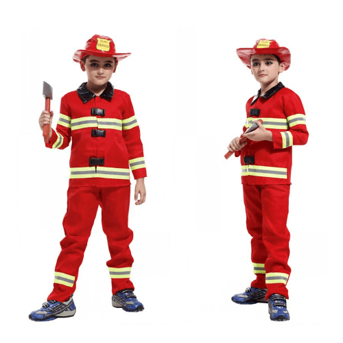 Firefighter Suit L(120-130Cm）