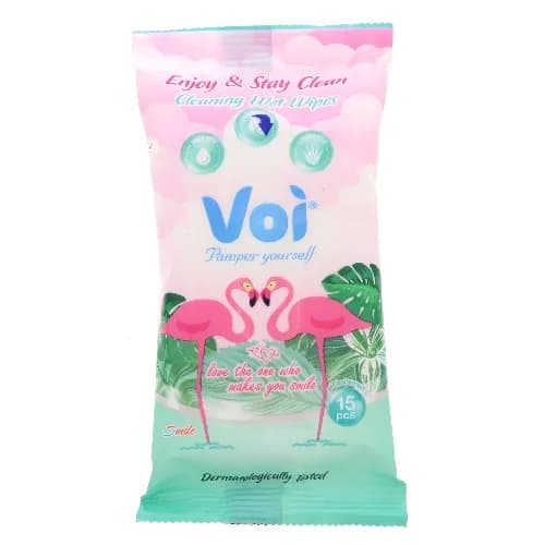 Voi Enjoy & Stay Cleaning Wet Wipes 15 Pieces