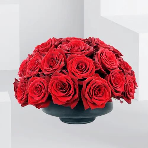 Dome Of Blooms- Red - 4060