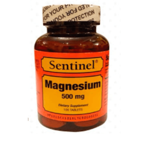 Sentinel Magnesium 500mg 100tab