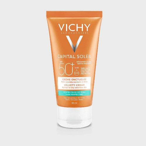 Vichy Capital Soleil Spf50+ Velvety Cream (Normal To Dry Sensitive Skin) - 50Ml