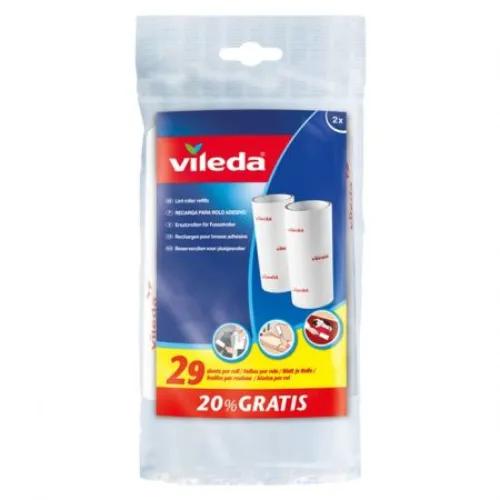 Vileda Lint Roller Refiil 2Pcs