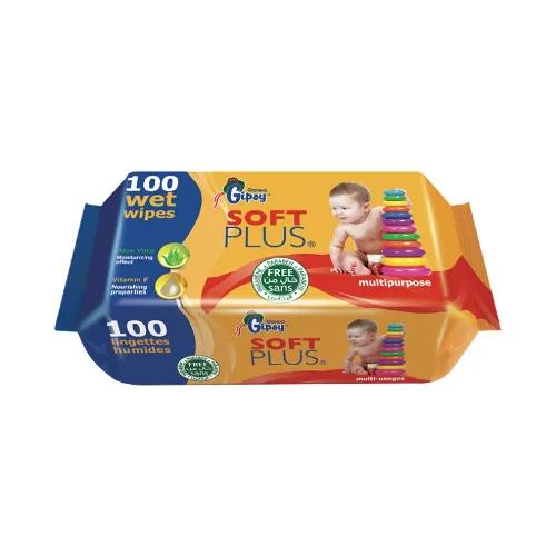 Sanita Baby Wipes Gipsy Soft Plus 100 Pieces