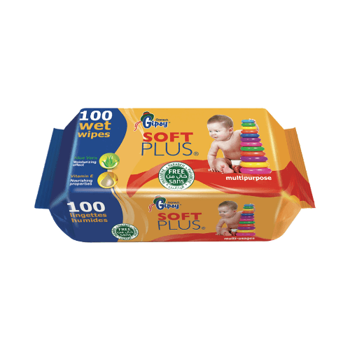 Sanita Baby Wipes Gipsy Soft Plus 100 Pieces