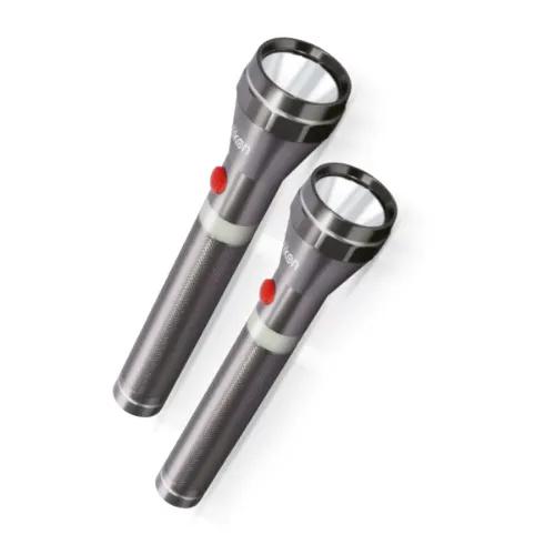 Clikon 2In1 Combo Rech Led Flashlight 2X3Sc Ck8013