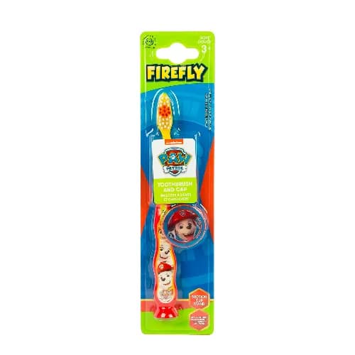 Firefly Paw Patrol Toothbrush With Cap Soft 1 Piece