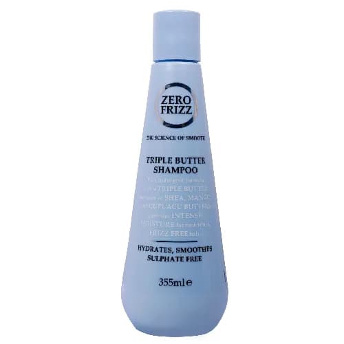 Zero Frizz Triple Butter Shampoo 355ml