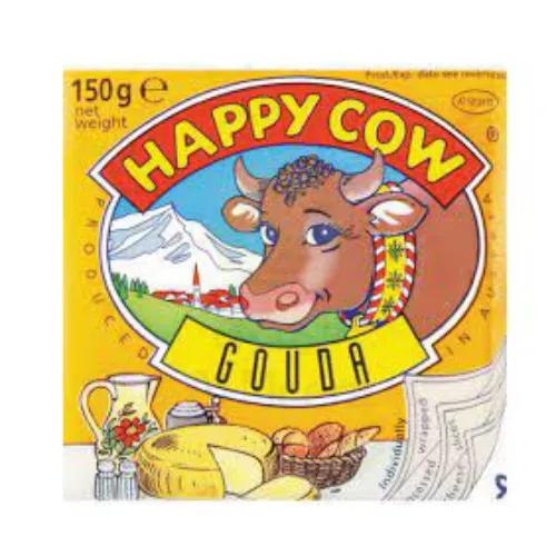 Happy Cow Gouda Slices 150G