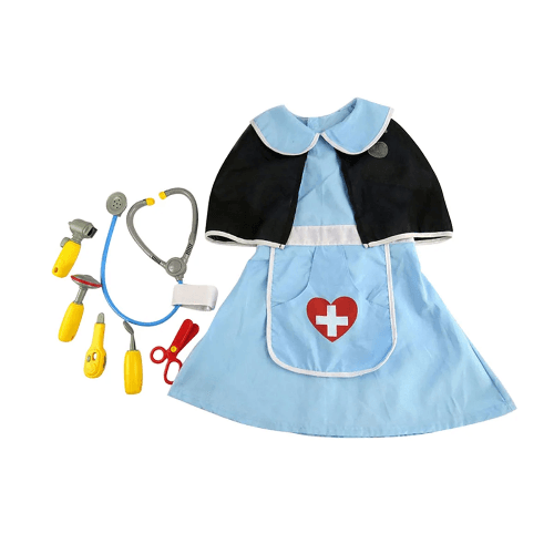 Jg-1027-18 Doctor Set ( Free Size 3Yrs To 8Yrs )