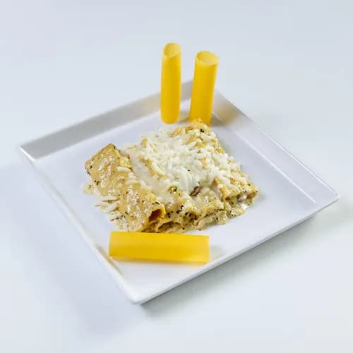 Cannelloni Chicken And Mushroom White Sauce Pasta