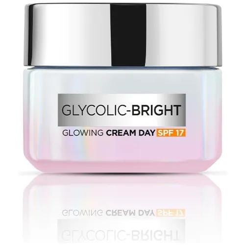 L'Oreal Paris Glycolic Bright Glowing Day Cream Spf17 50 Ml