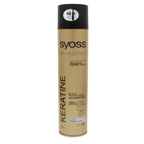 Syoss Keratin Hair Spray Extra Strong Hold 400ml