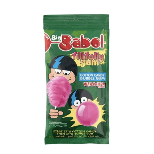Big Babol Fili Folly Watermelon Gum 11G