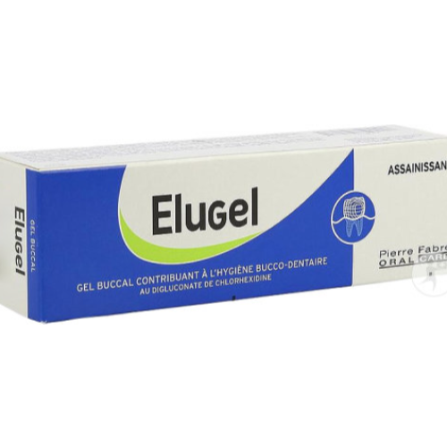 Elugel Chlorhexidine Tooth Gel Tube 40 Ml