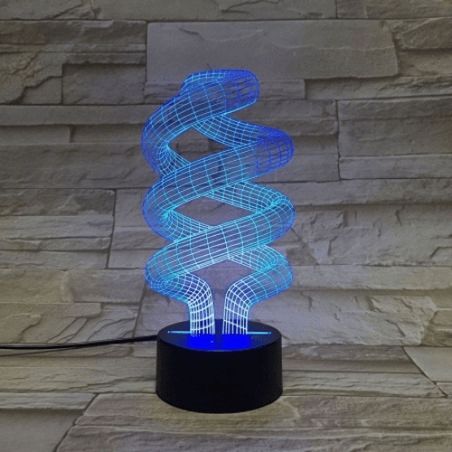 3d Led Lights Spiral