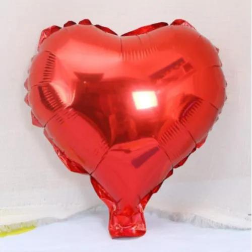 Heart Shape Helium Balloon-Red