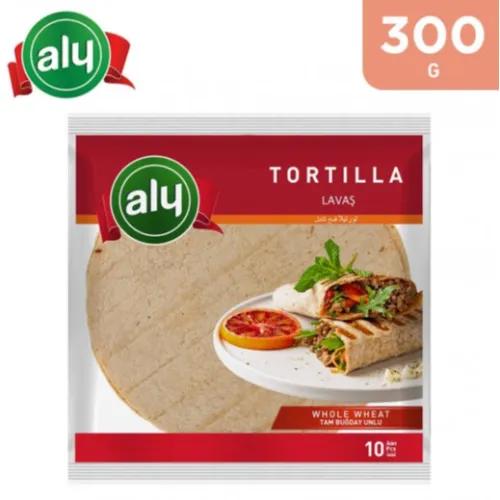 Aly Tortilla Whole Wheat 15Cmx10'S 300G