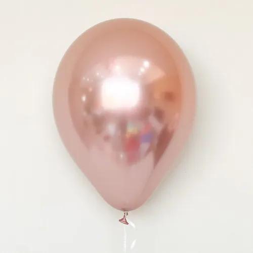 Rose Gold Chrome Helium Balloon