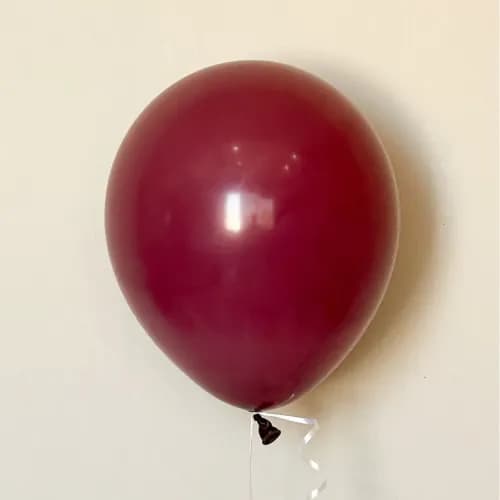 Maroon Helium Balloon