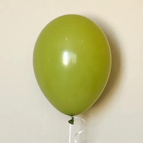 Green Olive Helium Balloon