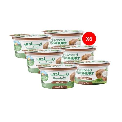 Mazzraty Flavoured Yoghurt Coconut 6x90G