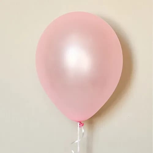 Pink Pearl Helium Balloon