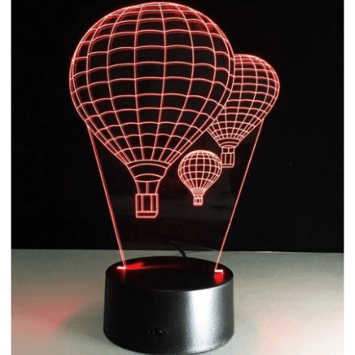 3d Led Lights Fire Balloon