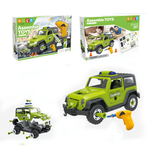 Assemble toys  -Fanger - 57 pcs