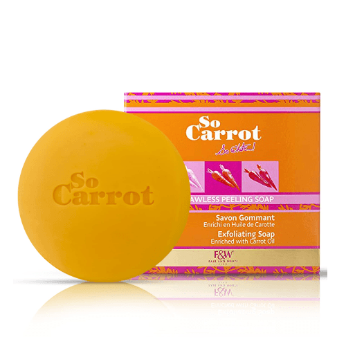 Fair & White So Carrot Exfoliating Soap - 200G