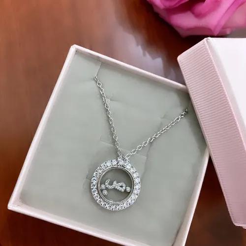 Sterling Silver Letter Necklace    ص