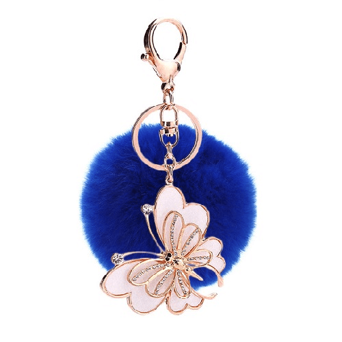 Butterfly Keychain (Blue)