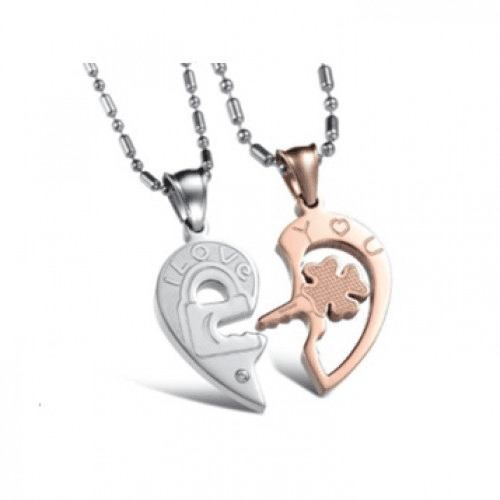 Heart Couple Necklace