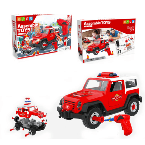 Assemble Toys -Fire Dept - 57 pcs