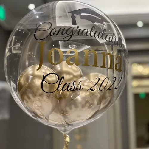 Graduation Balloon-Congratulations, Name , Class of 2023