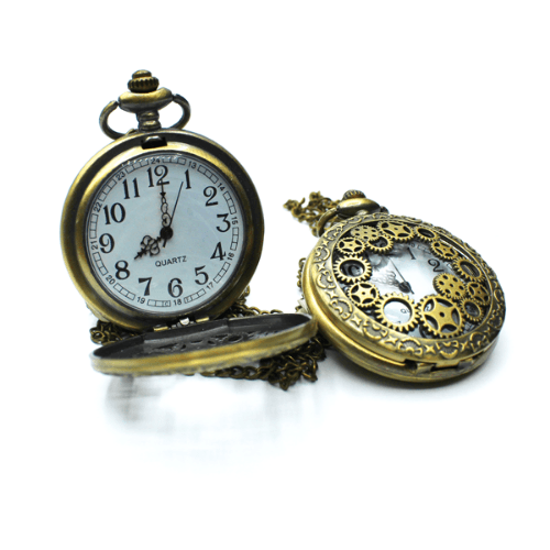 Pocket Watches Necklace (Antique Clock)