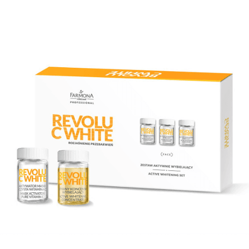 Farmona Revolu C White Active Whitening Set - 10 Ampoules