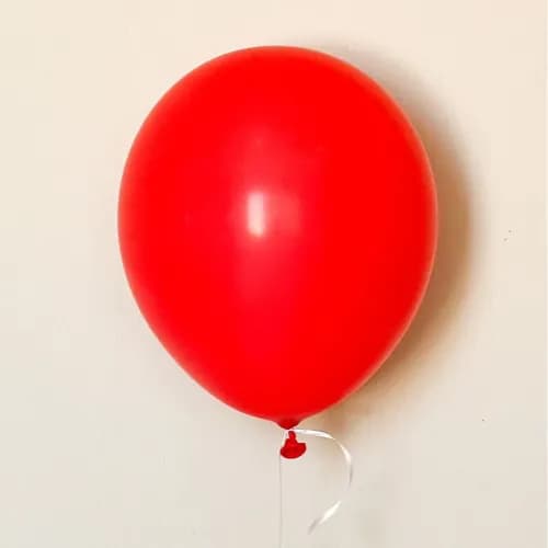 Red Helium Balloon