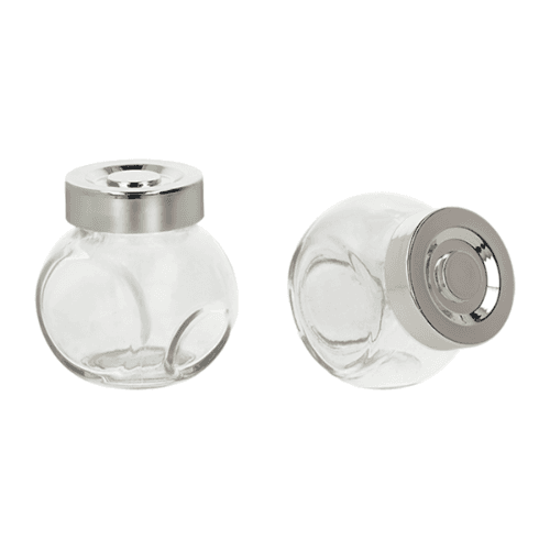 Glass Jar With Plastic Screw Lid, 50 Ml - Shake Line-252890/MXC-159