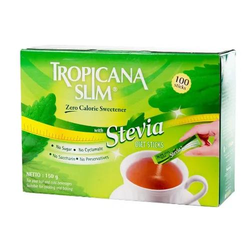 Tropicana Slim Zero Stevia 100 Sticks