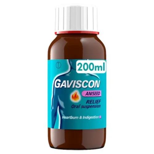 Gaviscon Original Aniseed 200Ml