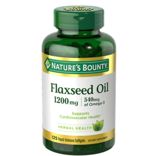 Natures bounty Flaxseed Oil 1200mg Softgels 125's