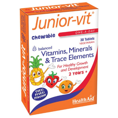 Health Aid Junior Vit Chewable Tab