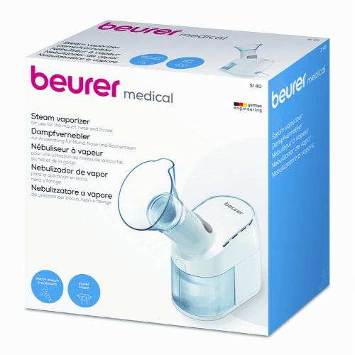 Beurer Steam Vaporizer Includes Mask For The Mouth And Nose Si 40