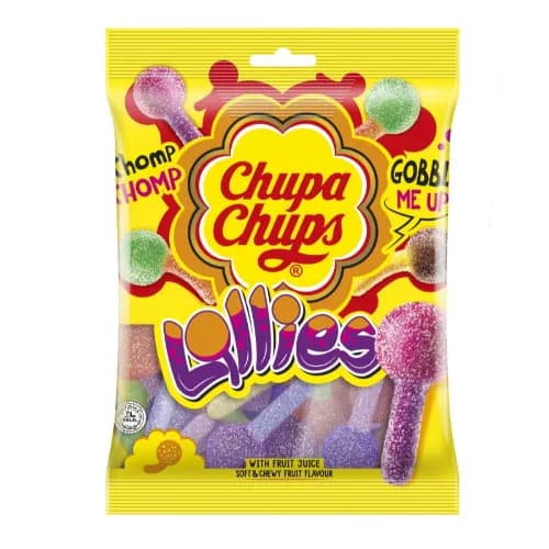 Chupa Chups Jellies Chuck Lollies 90G